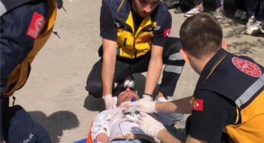 Posof MYO’da Gerçeği Aratmayan Vaka Canlandırması