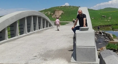 Tarihi Köprüye restorasyon adı altında beton döktüler!