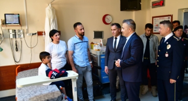 Vali Hayrettin Çiçek'ten Kurban Bayramı Ziyaretleri