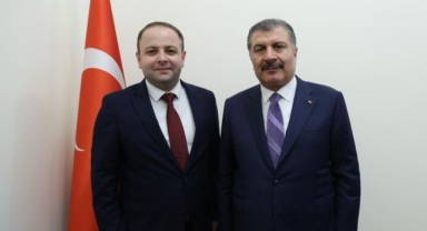 Vekil Kaan Koç'tan Sağlık Bakanı Koca'ya Ziyaret