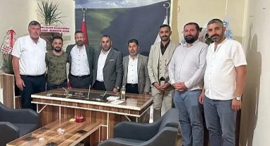AK Parti'den Morkoç'a hayırlı olsun ziyareti