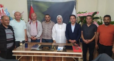 AK Parti’den Yavuz Morkoç’a Hayırlı Olsun Ziyareti