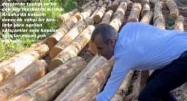 Ardahan’da Orman Kesimine Tepki: