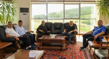 Atalay’dan Rektör Biber’e Ziyaret