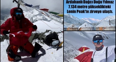 Doğu Yılmaz, Lenin Peak'te Zirve Yaptı