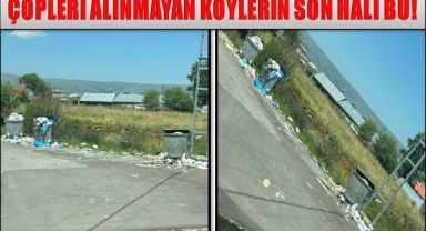 Köyler de Çöpler Toplanmıyor, Çevre Kirliliği Tehlike Saçıyor