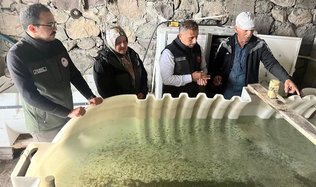 Posof'ta Alabalık Çiftlikleri Artıyor