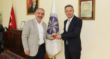 Vali Yardımcısı Şahin Demir’den Rektör Biber’e Veda Ziyareti