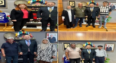 Vekil Kaan Koç, Hemşerilerini Meclis'te Ağırlıyor