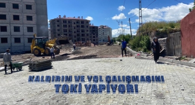 Yenimahalle'de Yollar TOKİ Tarafından Yenileniyor