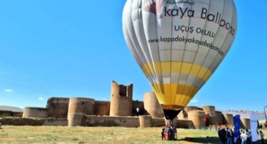 Ani Ören'de İlk Sıcak Hava Balonu Uçuşu Gerçekleştirildi