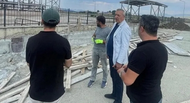 Göle’de Hayvan Pazarı ve Su Projesi Hız Kazandı