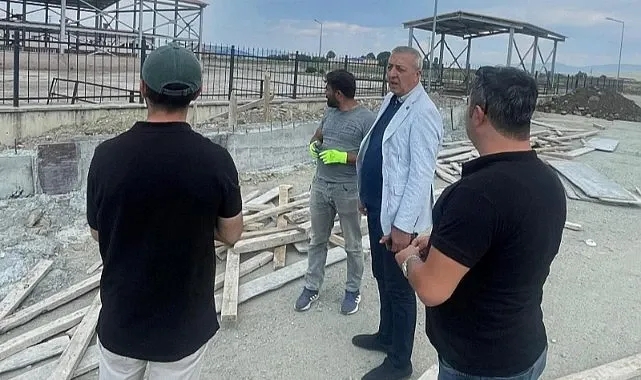 Göle’de Hayvan Pazarı ve Su Projesi Hız Kazandı