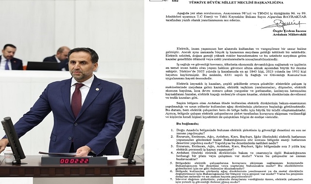 İncesu: Elektrik Altyapısında Acil Önlem Alınmalı