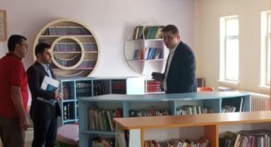 Kaymakam Meram, Okul Bakım Çalışmalarını İnceledi