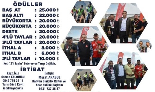 Rahvan At Yarışları İçin Geri Sayım Başladı