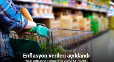 TÜİK temmuz ayı enflasyon verilerini açıkladı