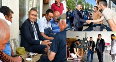 Vali Çiçek'ten Yerel Esnafa Destek Ziyareti