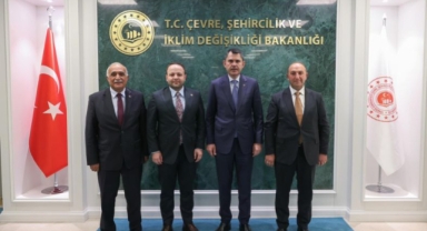 Vekil Kaan Koç, Bakan Murat Kurum'u ziyaret etti