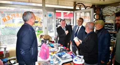 Ahilik Haftasında Vali Çiçek'ten Esnafa Ziyaret