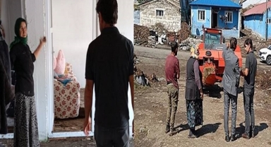 AK Parti Göle Teşkilatı Selden Zarar Gören Vatandaşları Ziyaret Etti