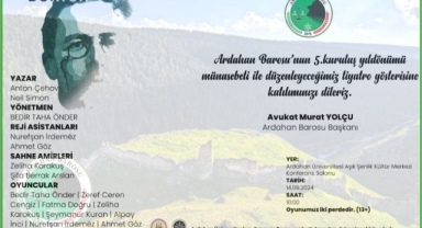Ardahan Barosu’ndan Sanat Dolu 5. Yıl Kutlaması