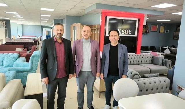 Başkan Yılmaz'dan Yatırımcı Esnafa Tebrik Ziyareti