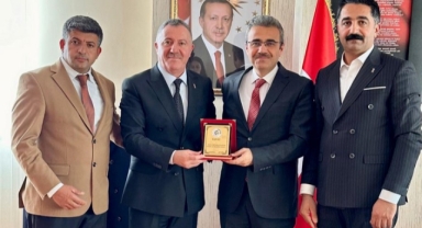 Esnaf Temsilcilerinden Milli Eğitim Müdürü Uzantı’ya Ziyaret