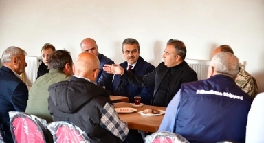 Vali Çiçek, köy ziyaretlerine devam ediyor
