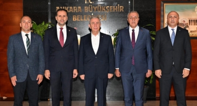 Vekil İncesu ve Belediye Başkanlarından Yavaş’a Ziyaret