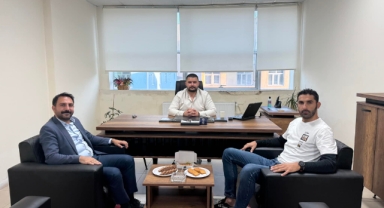 Veteriner Hekimler Odası Başkanı Sural’a Hayırlı Olsun Ziyareti.