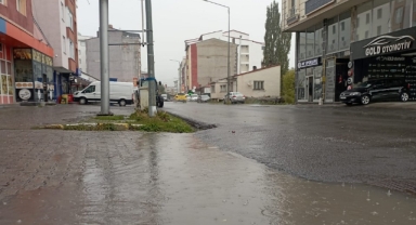 Yağışlar şiddetini arttırmaya başladı