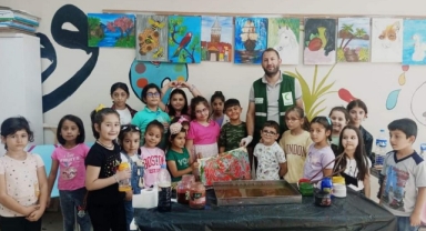 Yeşilay Ardahan’dan Gençlerle Ebru Sanatı Etkinliği