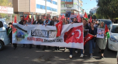AK Parti'den Filistinli Müslümanlara Destek Yürüyüşü
