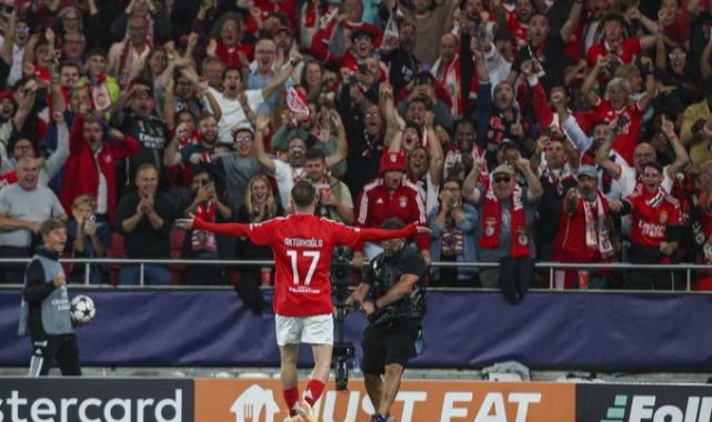 Kerem Aktürkoğlu, Benfica'da Tarihi Başarıya İmza Attı!