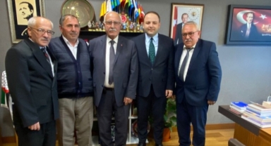 Kura Spor Yönetimi, Kaan Koç'u ziyaret etti