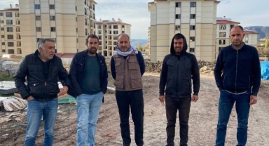 TOKİ İnşaatında İşçiler Eylemde