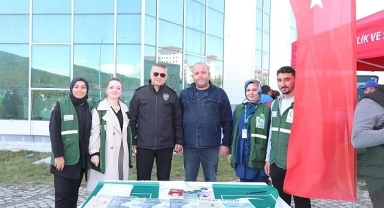 Yeşilay Tanıtım Standı Öğrencilerle Buluştu