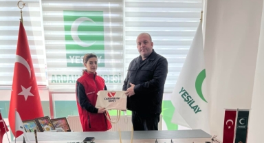 Can Sağlığı Vakfından, Yeşilay Ardahan Şubesi'ne Ziyaret