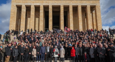 İncesu, Başöğretmen Atatürk'ün Kabrini ziyaret etti