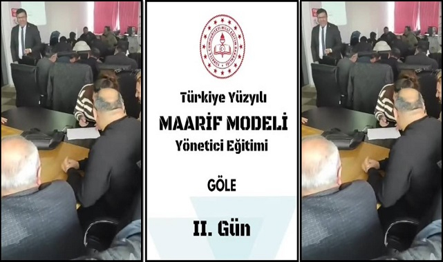 Göle'de Türkiye Yüzyılı Maarif Modeli Eğitimi Devam Ediyor