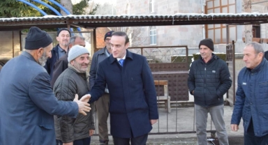 Kaymakam Kestioğlu’ndan Türkgözü Köyüne Ziyaret