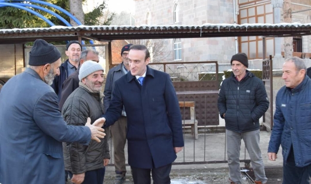 Kaymakam Kestioğlu’ndan Türkgözü Köyüne Ziyaret