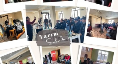 Tarımsal Üretim İçin Eş Zamanlı Bilgilendirme Toplantıları Düzenlendi