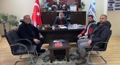 Yeşilay Ardahan Şubesi’nden İŞKUR Müdürü Ahmet Sonkaya’ya Ziyaret