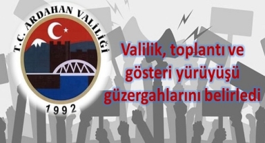 2025 yılı için toplantı ve gösteri yürüyüşü güzergahlarını belirlendi