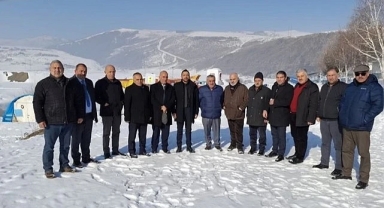 İl Genel Meclisi Üyeleri Balıkçılar Köyündeki Taş Ocağında İnceleme Yaptı