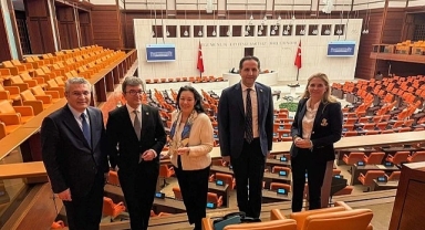 İncesu, Avrupa Birliği Parlamenterleriyle görüştü