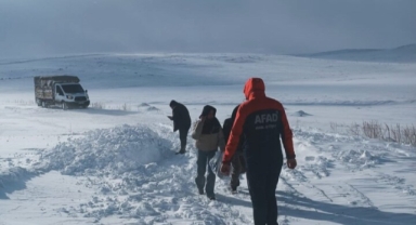 Mahsur Kalanları AFAD Kurtardı