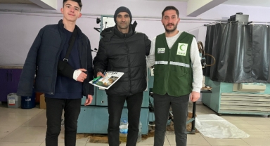 Yeşilay Ardahan Şubesinden 10 Ocak Çalışan Gazeteciler Günü Ziyareti
